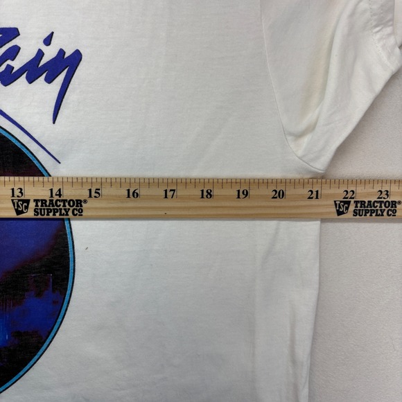 Prince Purple Rain T Shirt Official Estate Graphic Crop Tee Women's Large NWOT - Picture 6 of 7